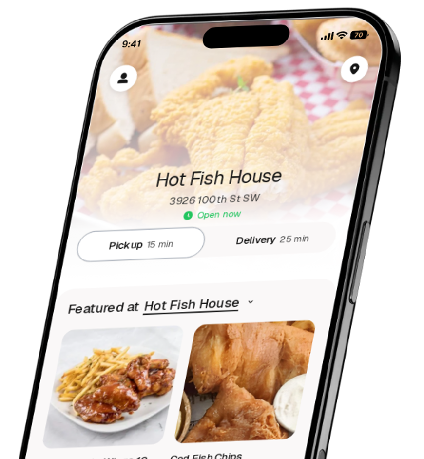 Hot Fish House app preview